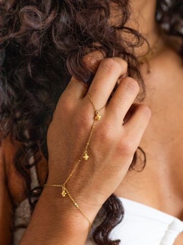 Bracelet bague Stellae